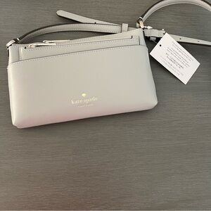 Kate Spade Sadie Crossbody Set in Platinum